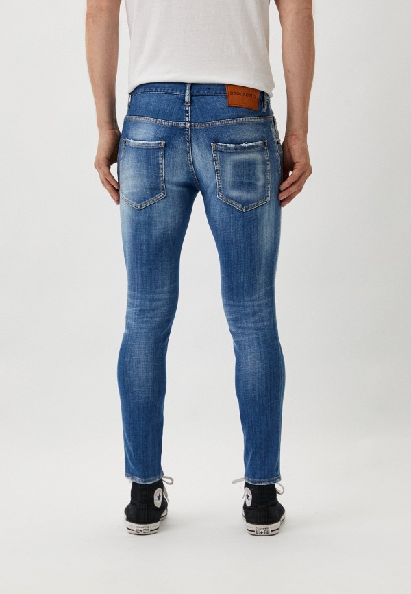 Джинсы Dsquared2, цвет: голубой, RTLADO344801 — купить в интернет ...