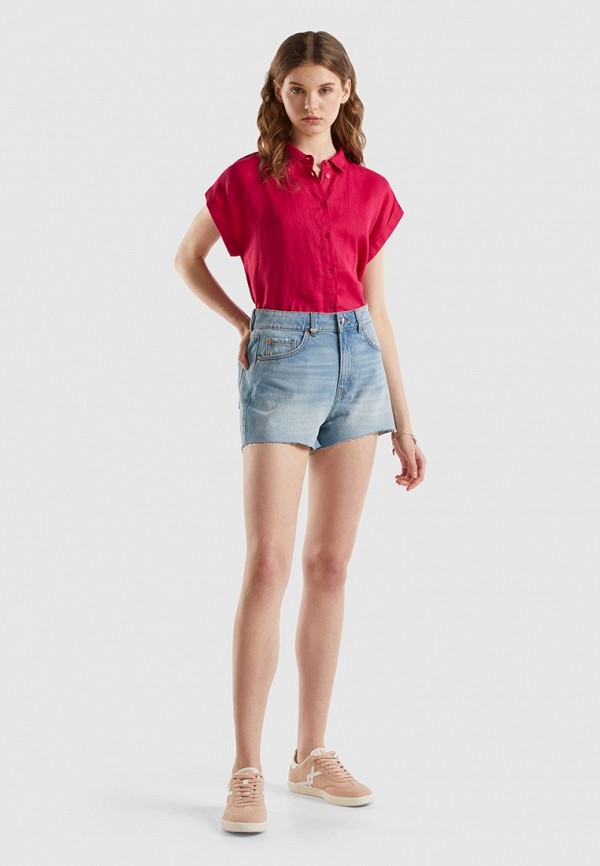 United Colors of Benetton Шорты джинсовые - фото 2