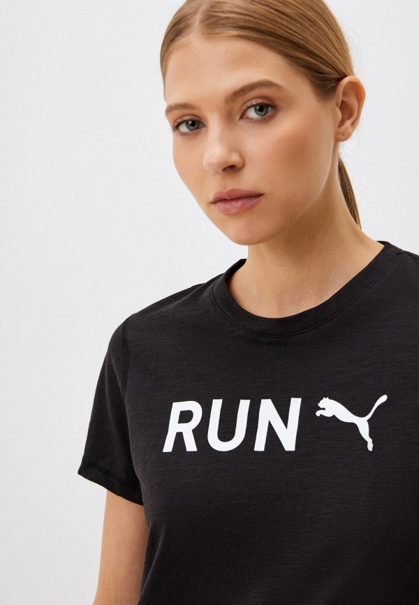 PUMA Футболка спортивная - WOMEN S GRAPHIC TEE RUN - фото 4