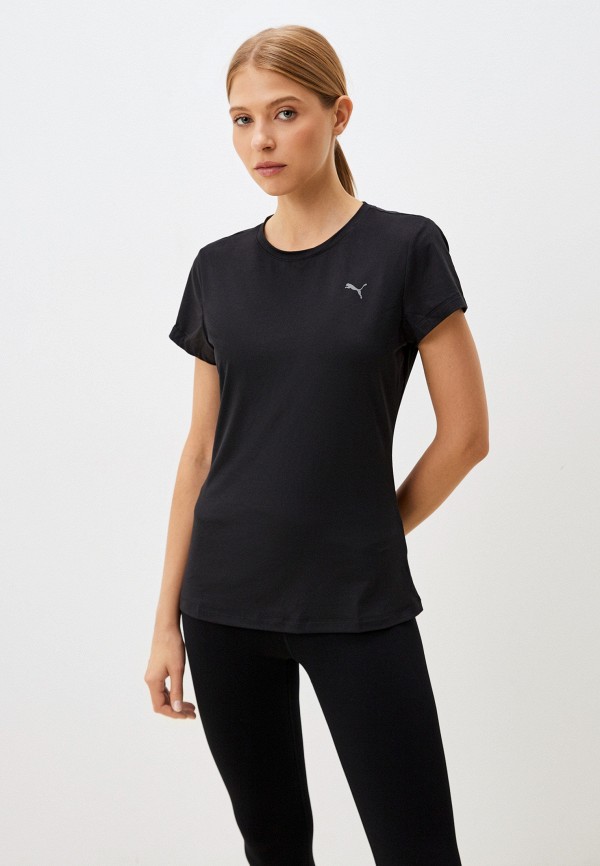 PUMA Футболка спортивная - STUDIO SHEER FASHION TEE - фото 1