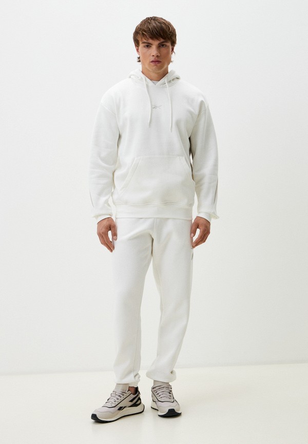 Reebok white hoodie hotsell