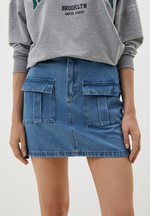 Mollese Юбка джинсовая - фото 1