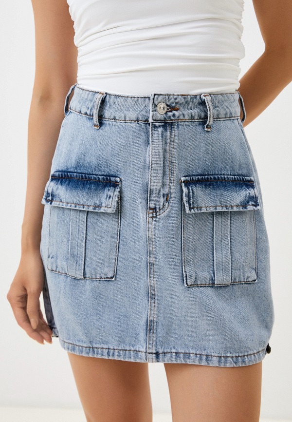 Mollese Юбка джинсовая - фото 1