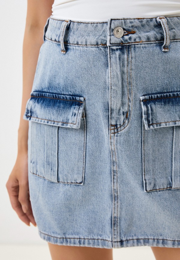 Mollese Юбка джинсовая - фото 4