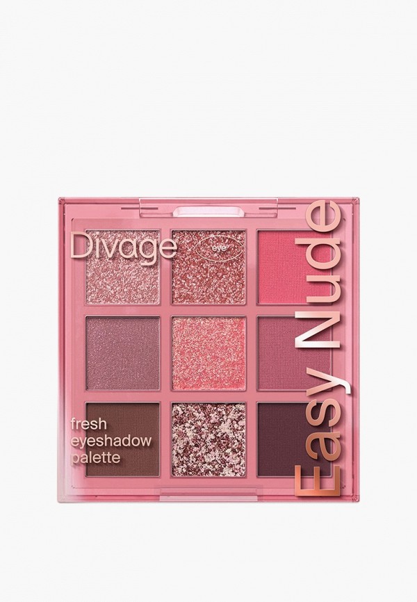 Divage Палетка теней для век - с мультифинишем - фото 1
