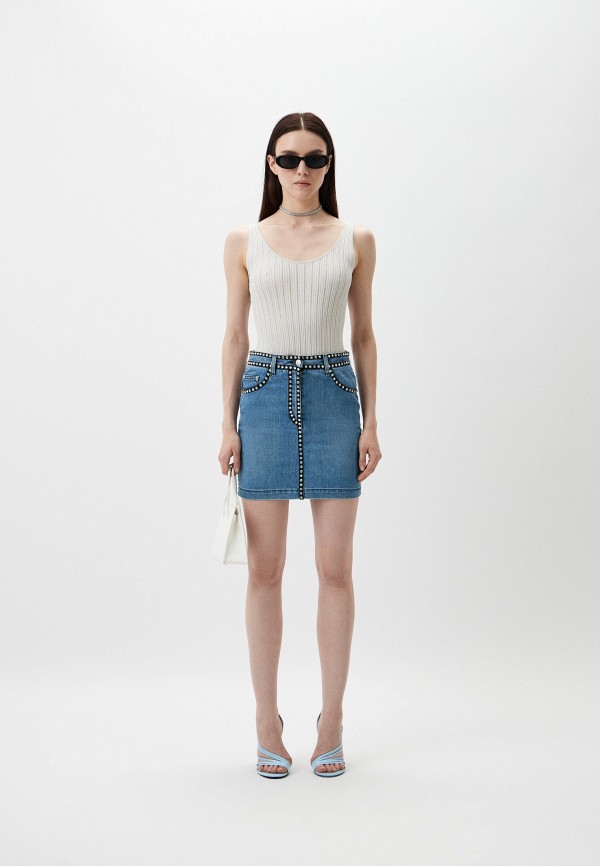 Moschino Юбка джинсовая - фото 2
