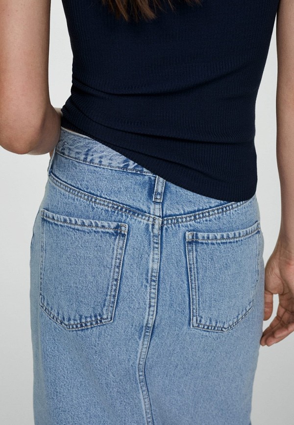 Mango Юбка джинсовая - SOLEIL - фото 5