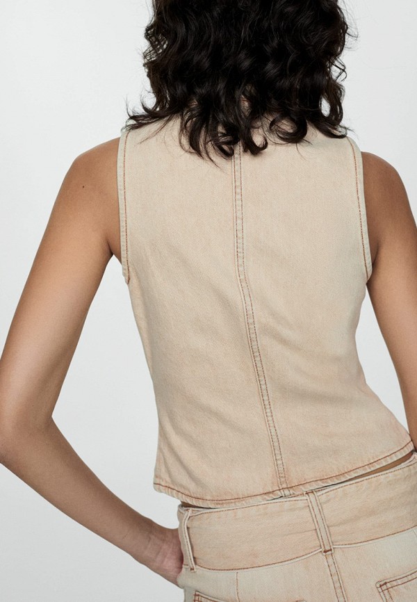 Mango Жилет джинсовый - JAMIE - фото 3