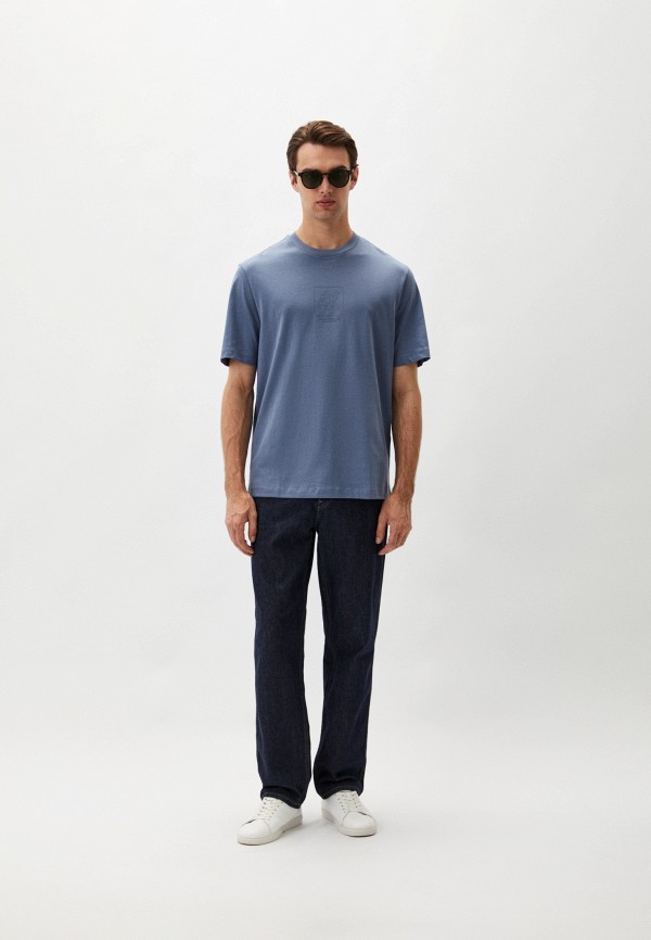 Футболка Armani Exchange, цвет: синий, RTLADP358801 — купить в интернет ...
