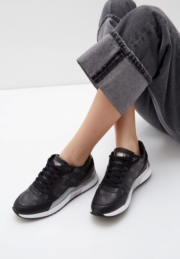 Кроссовки Guess, цвет: черный, RTLADP540101 — купить в интернет ...