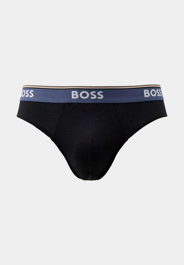Lot 3 Slips BOSS CO/EL – Noir – XL – Sous-vêtements Homme Confort & Style