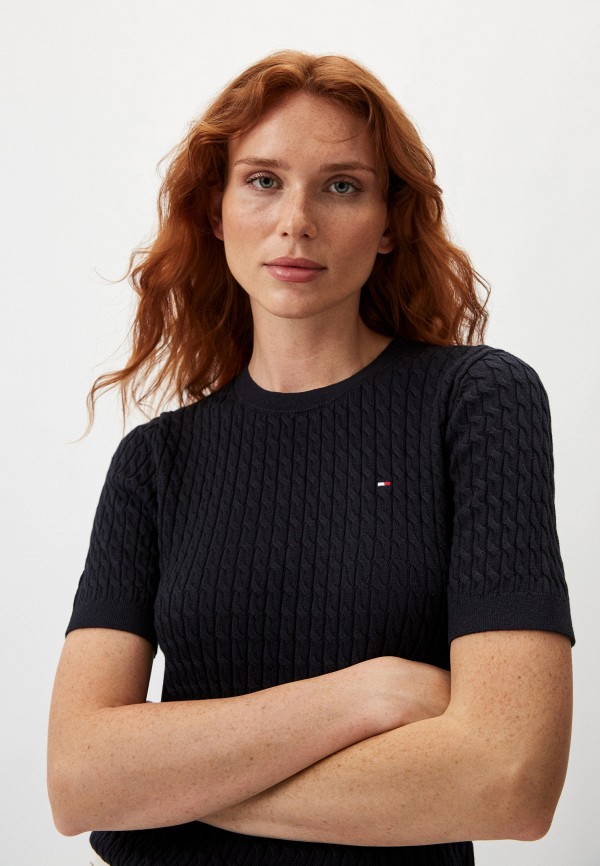 Джемпер Tommy Hilfiger, цвет: синий, RTLADP695501 — купить в интернет ...