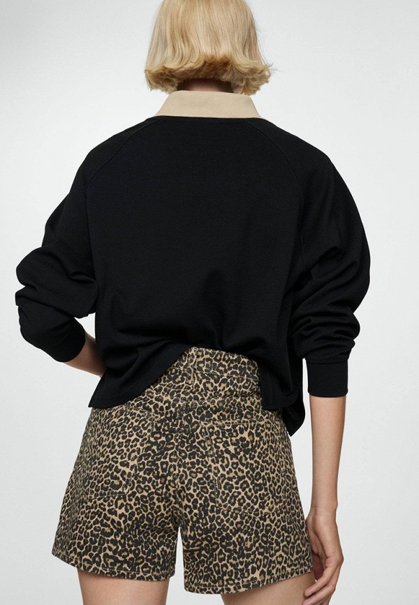 Шорты джинсовые Mango LEOPARD, цвет: коричневый, RTLADP758801 — купить ...