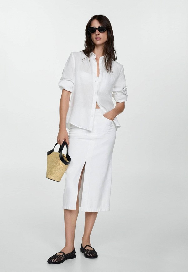 Mango Юбка джинсовая - SOLEIL - фото 2