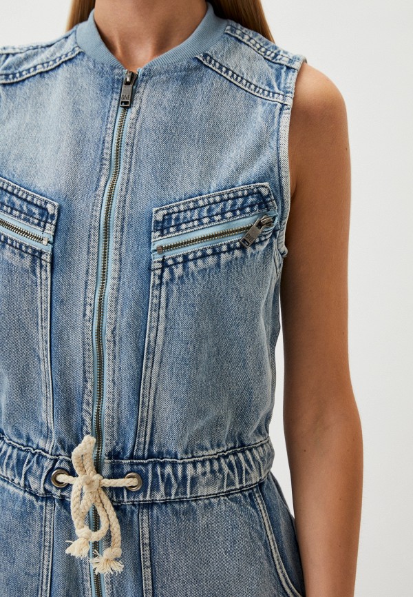 One Teaspoon Комбинезон джинсовый - фото 4