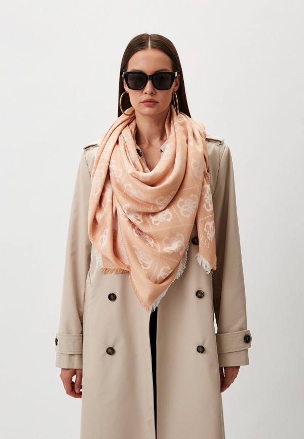 Платок Guess, цвет: бежевый, RTLADQ036601 — купить в интернет-магазине ...