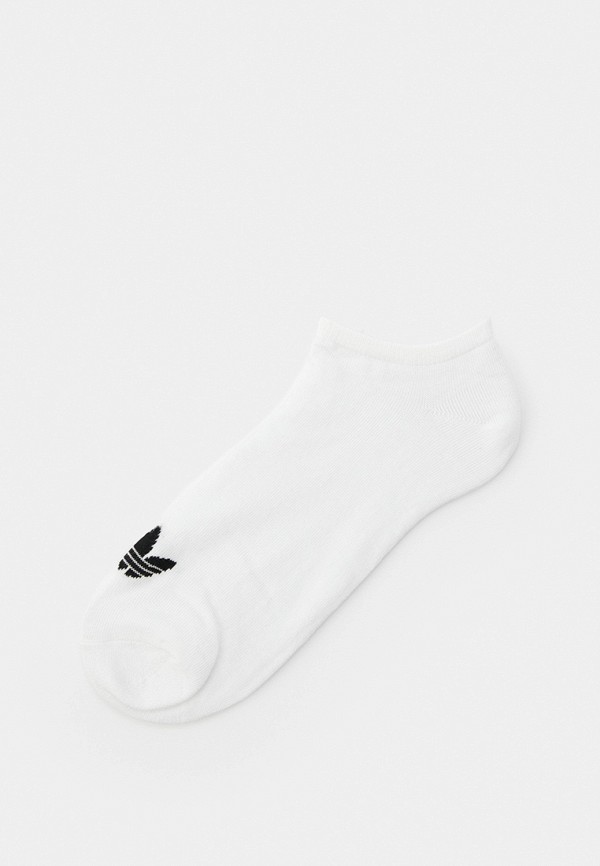 adidas Originals Носки 3 пары - TREFOIL LINER WHITE/WHITE/BLACK - фото 1