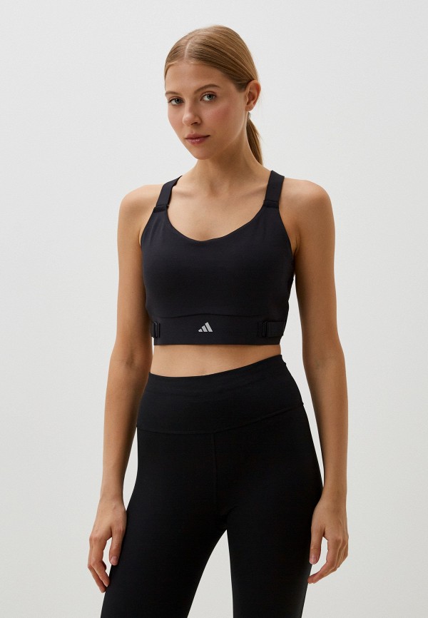 adidas Топ спортивный - FASTIM L HS BRA - фото 1