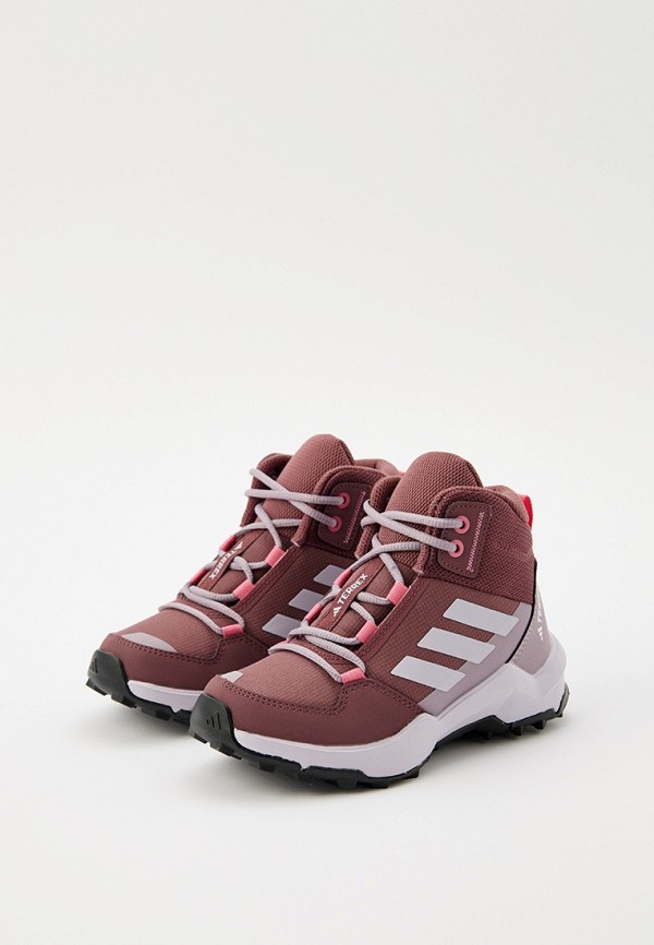 adidas Ботинки трекинговые - TERREX AX4R MID K QUICRI/SILDAW/PNKFUS - фото 3