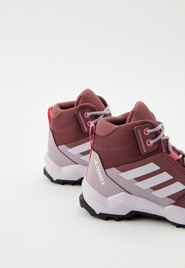 adidas Ботинки трекинговые - TERREX AX4R MID K QUICRI/SILDAW/PNKFUS - фото 4