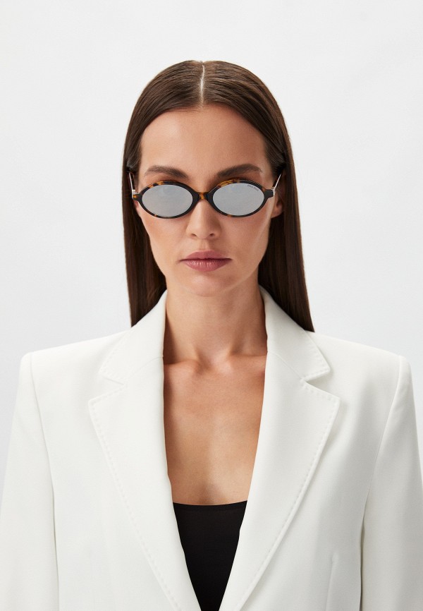 Miu Miu Очки солнцезащитные - MU 04ZS VAU07F - фото 5