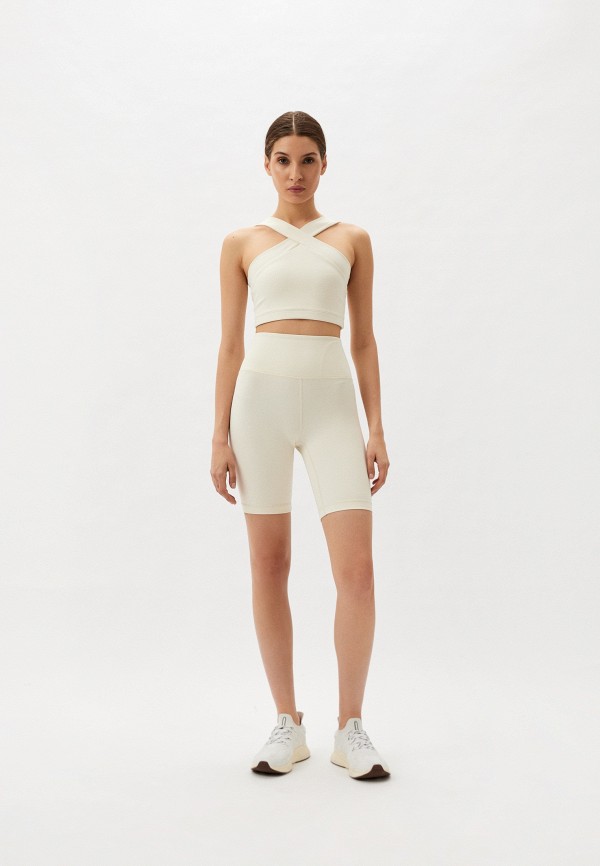 Cream Yoga Велосипедки - Drew Biker Shorts Cream - фото 2