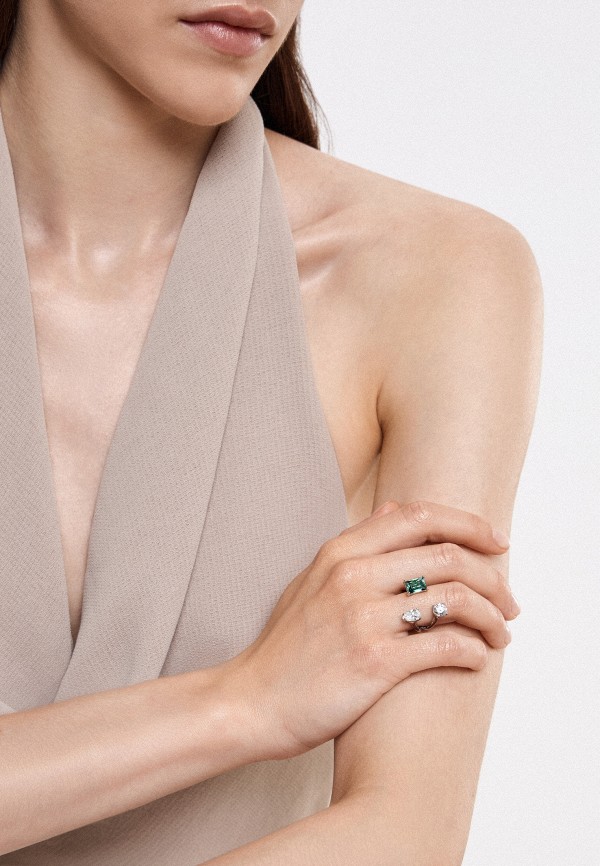 Swarovski® Кольцо - Mesmera, с родиевым покрытием - фото 5