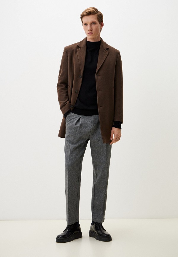 Mango Man Пальто однобортное - HAKE - фото 2