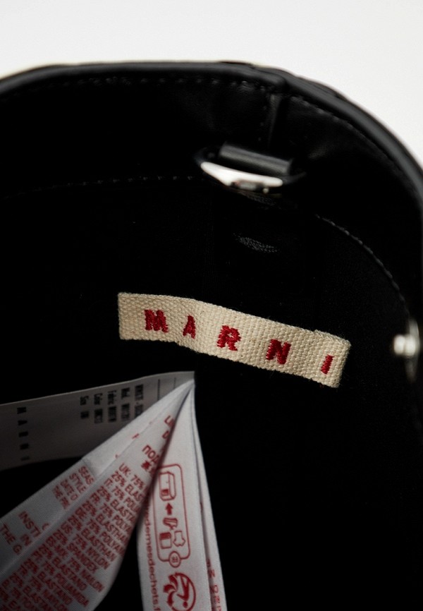 Сумка Marni, цвет: черный, RTLADQ709401 — купить в интернет-магазине Lamoda
