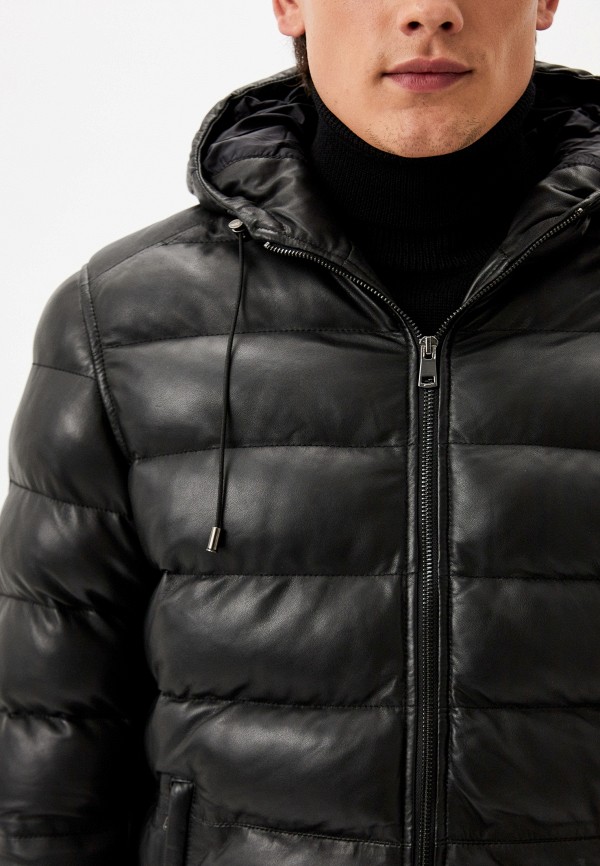 Serge Pariente Куртка кожаная утепленная - фото 4