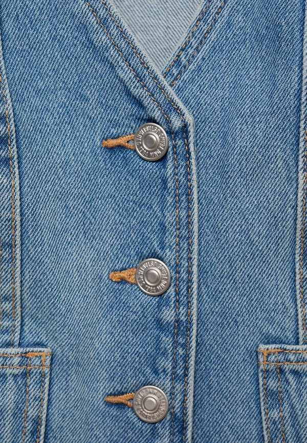 Mango Жилет джинсовый - FARAH - фото 6