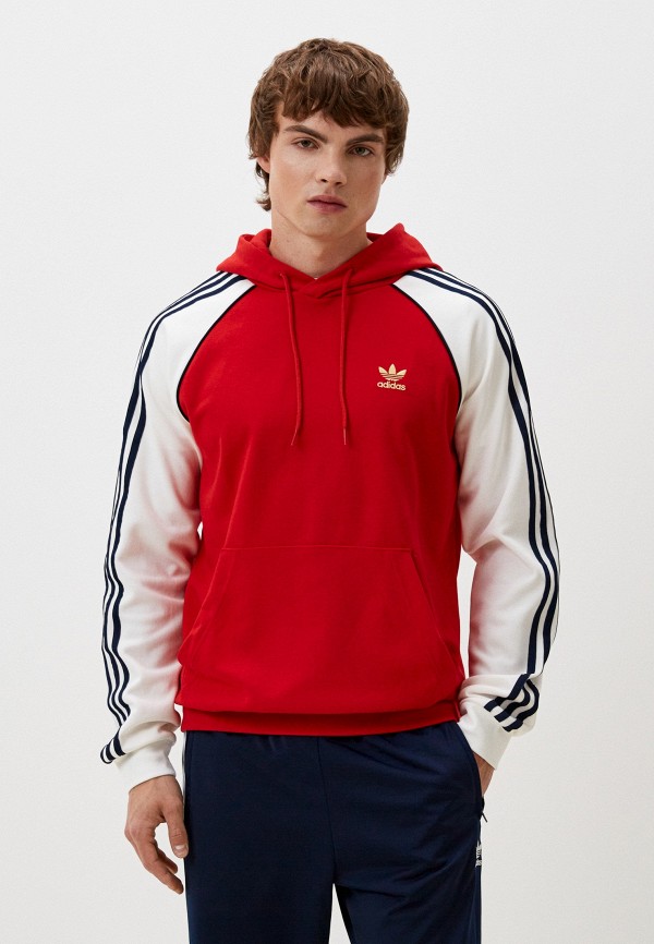 Худи adidas Originals SST HD, цвет: красный, RTLADQ978201 — купить в ...