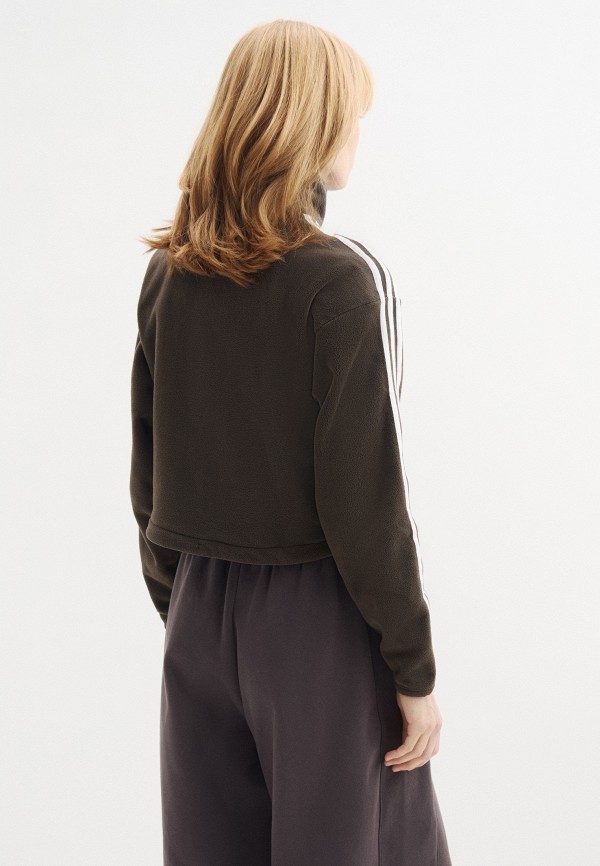 Олимпийка adidas Originals POLARF HALF ZIP, цвет: хаки