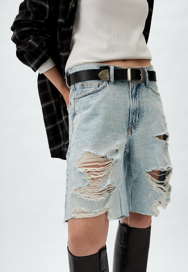 H&M Шорты джинсовые - фото 4