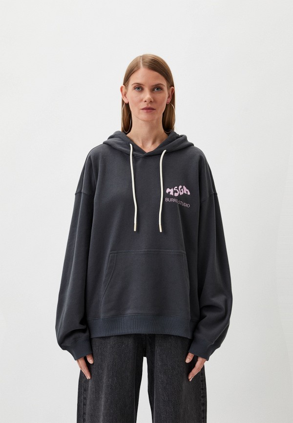 MSGM Худи - FANTASTIC GREEN - фото 1