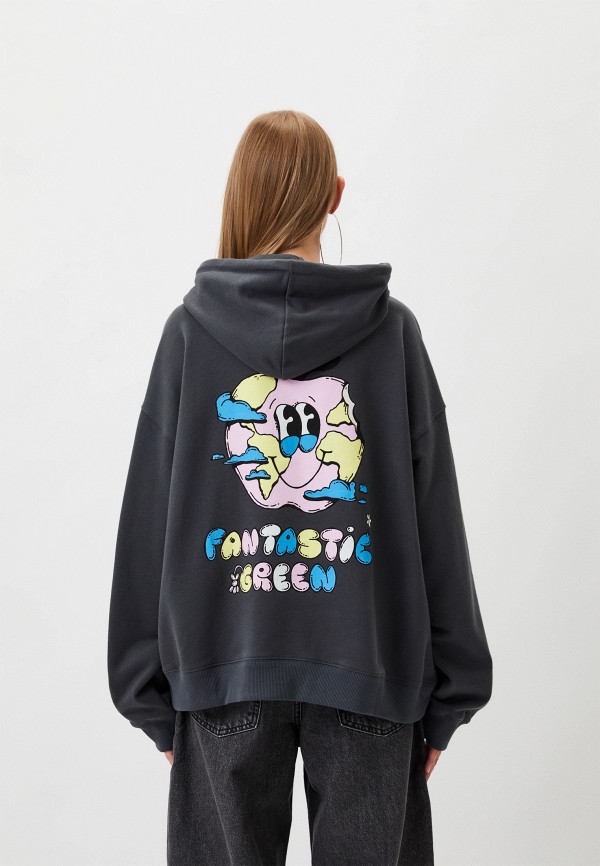 MSGM Худи - FANTASTIC GREEN - фото 3