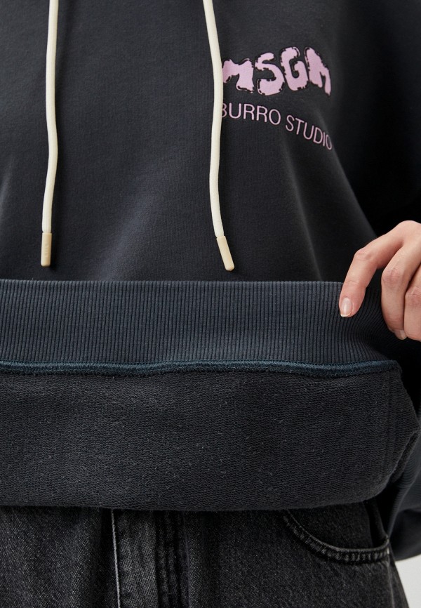 MSGM Худи - FANTASTIC GREEN - фото 5