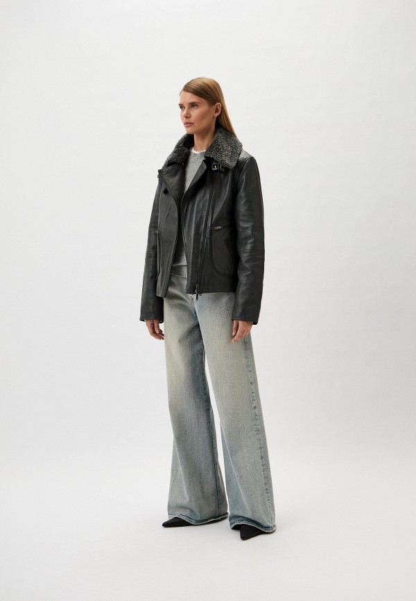 Iceberg Куртка кожаная утепленная - фото 2