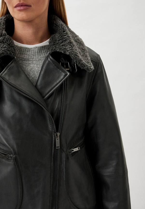 Iceberg Куртка кожаная утепленная - фото 5