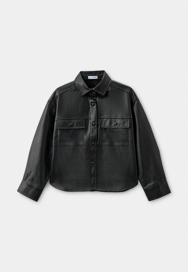 Mayoral Куртка кожаная - фото 1