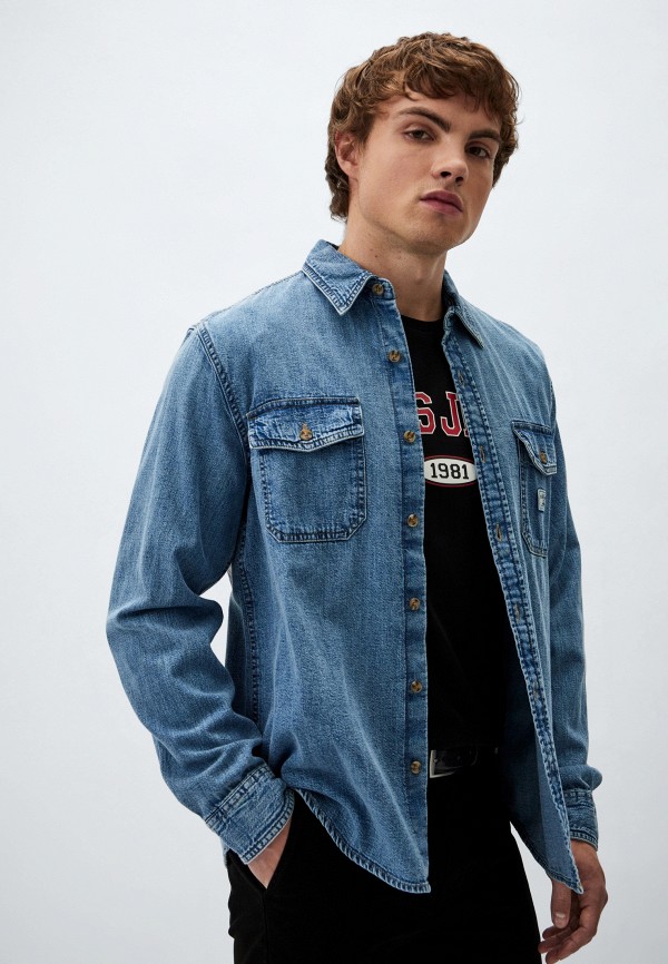 Guess Jeans Рубашка джинсовая - фото 4