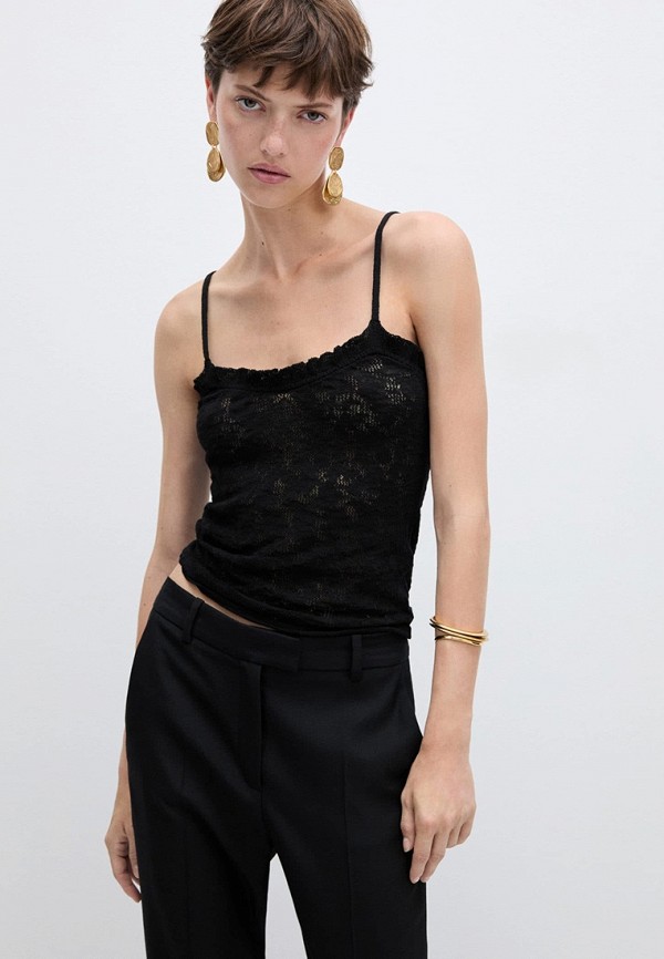 Mango Топ - NERO - фото 1