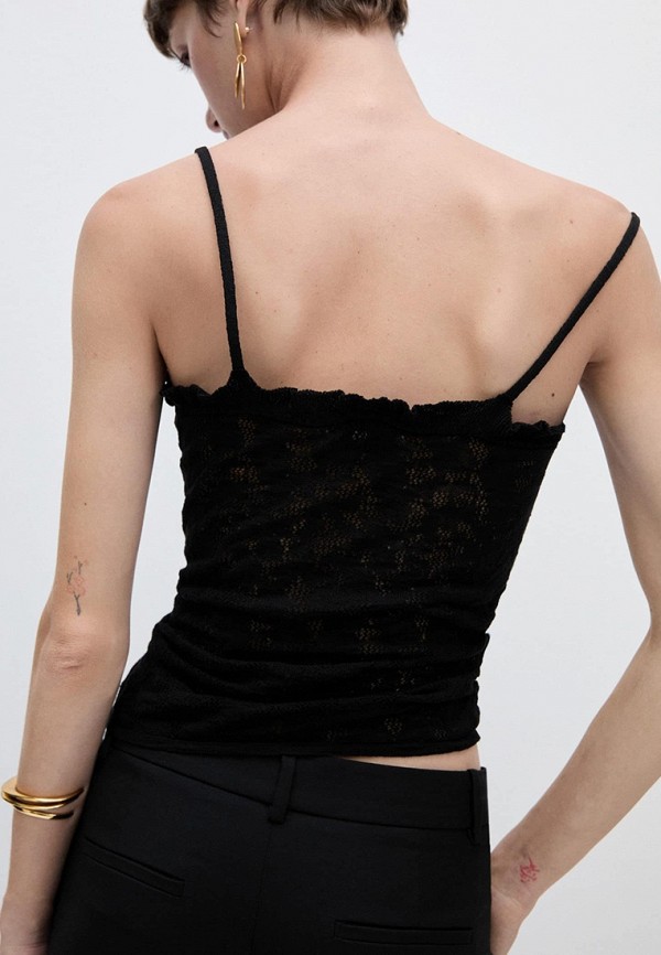 Mango Топ - NERO - фото 3