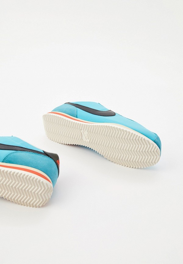Nike cortez nylon blue orange sale
