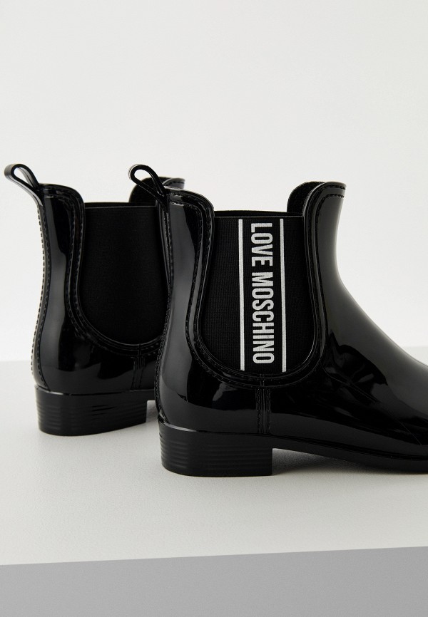Love Moschino Полусапоги резиновые - фото 4