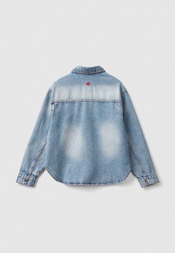 United Colors of Benetton Рубашка джинсовая - фото 2