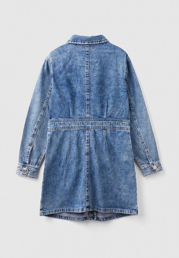 United Colors of Benetton Платье джинсовое - фото 2