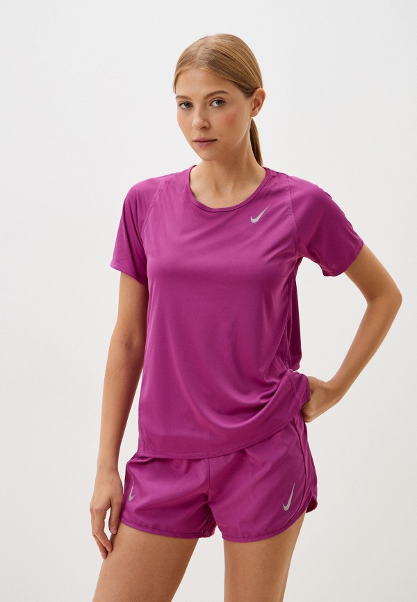 Nike Футболка спортивная - W NK FAST DF SS TOP - фото 1