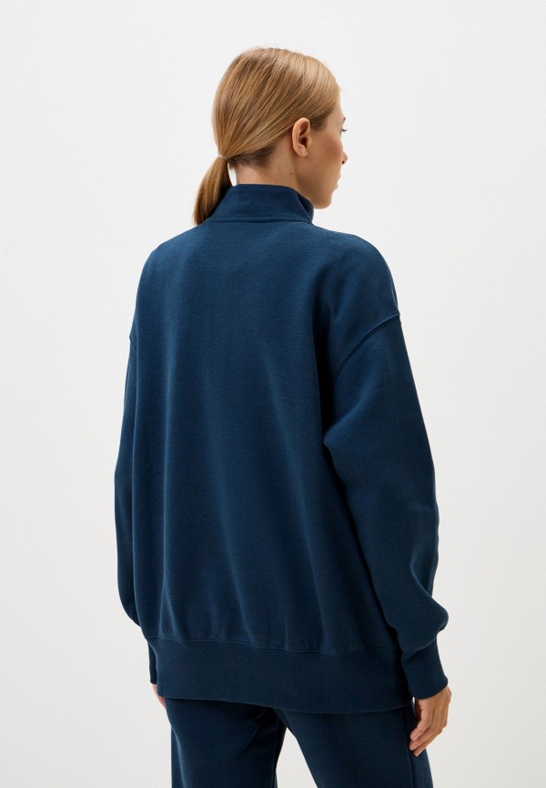 Олимпийка Nike W NSW PHNX FLC OOS LOGO QZ TOP, цвет: синий