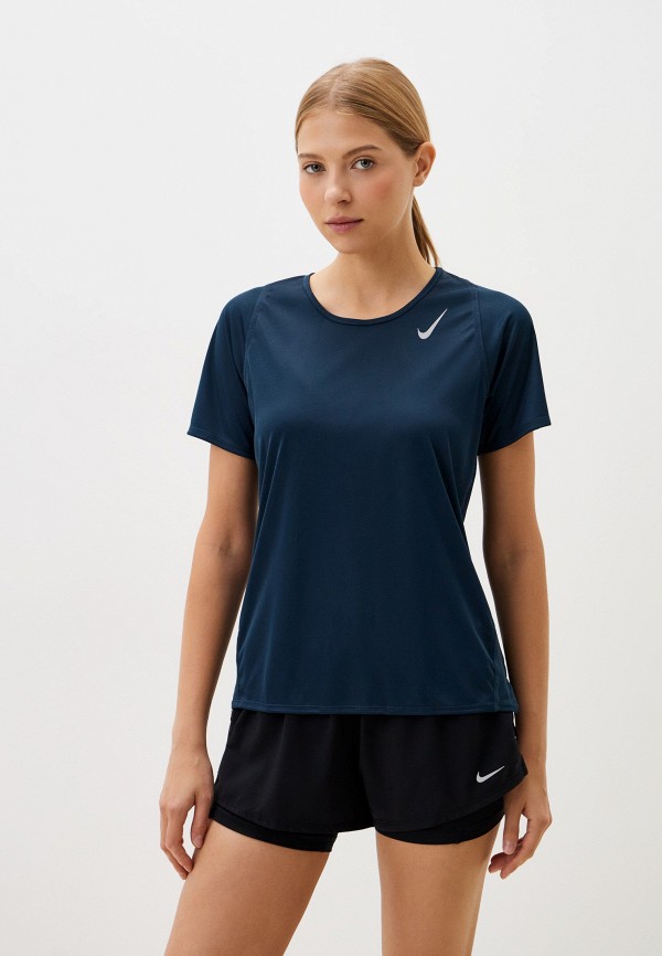 Nike Футболка спортивная - W NK FAST DF SS TOP - фото 1